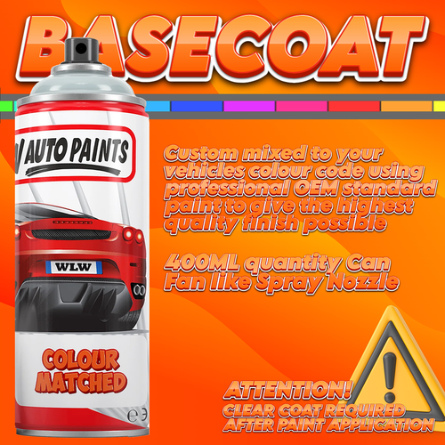 FORD B3 DIAMOND WHITE 2K 400ML AEROSOL Acrylic Car Paint - Picture 3 of 28