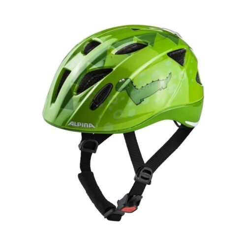 Junior Helmet Ximo Flash Green Dino Size L (49-54cm) ALPINA Bike