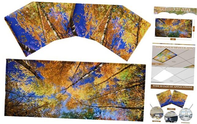 4 Pack Fluorescent Light Covers Magnetic Light Cover Fluorescent Light Shade