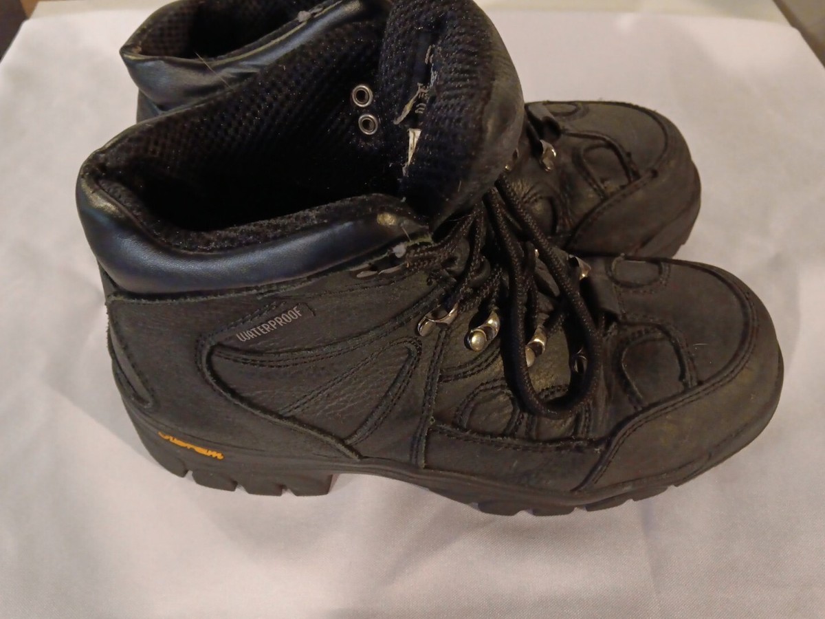 RefrigiWear EnduraMax Insulated Work Boot Leather Waterproof Vibram Black  6.5 Refrigiwear Men main image 3