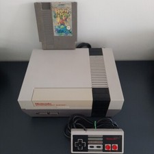 Console Nintendo NES Alim Usb Affichage RCA Manette Et Jeu Vintage Retrogaming 