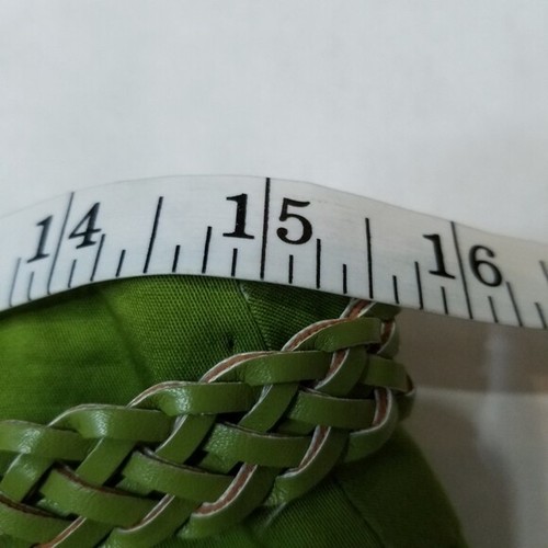 Madison Shorts 6 chino Two to Tango Green Belted Classic Midrise 5.5" inseam New - Picture 7 of 7