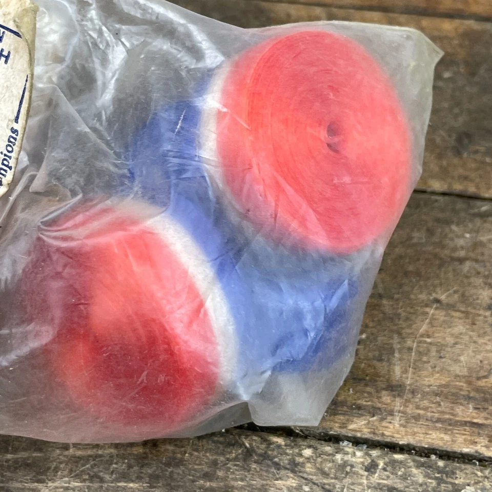 Vintage Benotto Handlebar Tape NOS Stripe Red White Blue Bar Cello New 70s 80s - Image 4 of 4