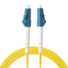 OS2 LC to LC Fiber Patch Cable 10G SMF 9/125m Single Mode LSZH 5m/16ft