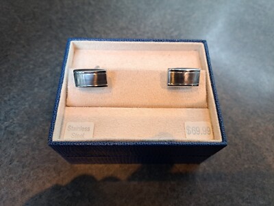 Speidel Portfolio Cufflinks Premium Stainless Steel Metal