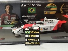Pitboard 1:43/1:18 Slate F1 / Ayrton Senna McLaren 1990 / World Champion