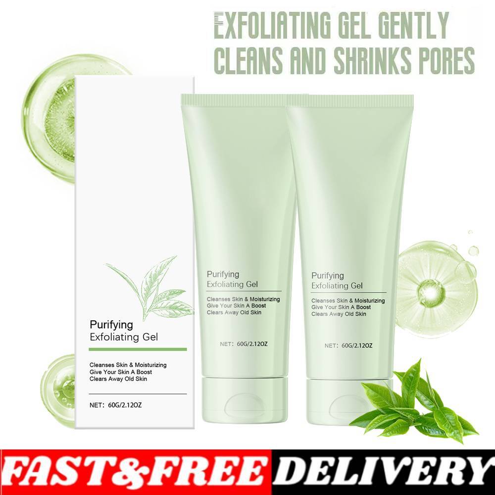 Purifying Exfoliating Gel Gentle Purifying Facial Skin Remove Blackheads HOT