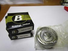 1620 ZZ 0.4375" Bore x 1-3/8" OD x 7/16" W Radial Ball Bearing QTY 2