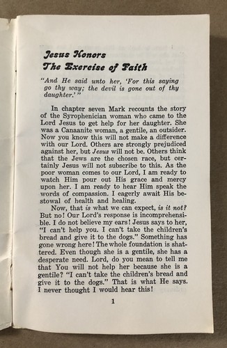 Studies in the Book of Mark 11 LOT, Leroy C. Webber, The Alliance Hour, PB RARE - Picture 10 of 11