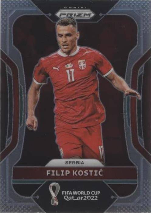 2022 Panini Prizm World Cup Qatar Filip Kostic #256 - 1 of 1
