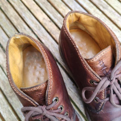 Panama Jack Brown Leather Boots UK 7 EU40 Ankle Lace up Waterproof Made in Spain - Picture 11 of 23