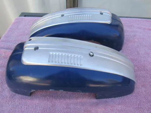 Gale Sea King Hiawatha + antique outboard motor covers 5hp 1951-55  5D10 5S10 +