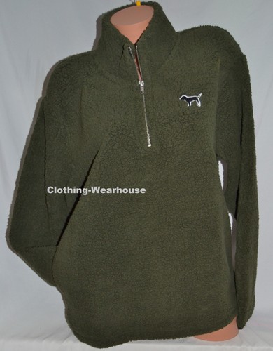 Victoria's Secret PINK Sherpa Quarter 