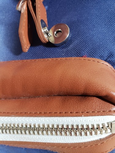 Elephants - Ivory Ella Navy Blue & Wine Save The Elephants Backpack Read Desc ๐ - Picture 8 of 11