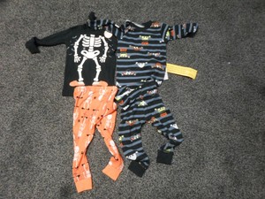 Carter's Joy Bebé/Niño Chicos Halloween Pijama Conjunto 12M, 4pc NUEVO CON  ETIQUETAS ENVÍO GRATUITO | eBay