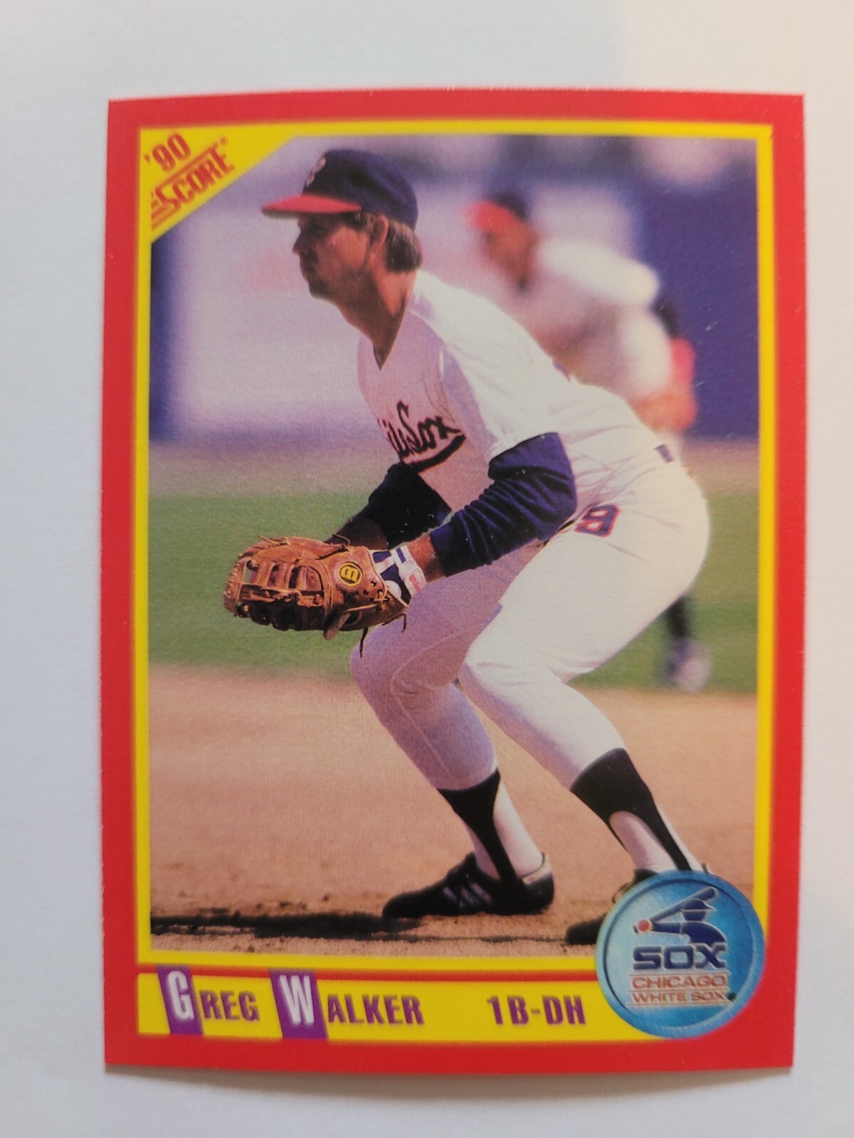 1990 SCORE GREG WALKER #354 NM