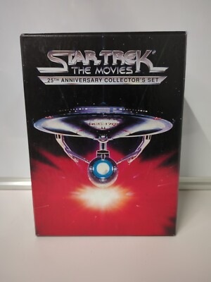 VHS Box Set (6 Tapes): Star Trek WithExtra Tape 25th Anniversary 
