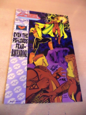 PSI-LORDS no 4 VALIANT the fallen ravenrok COMIC BOOK GRAPHIC NOVEL #4