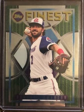 2022 Topps Finest Flashbacks #13 Dansby Swanson Atlanta Braves