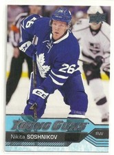 2016-17 Upper Deck #484 Nikita Soshnikov Young Guns RC (ref123070 )