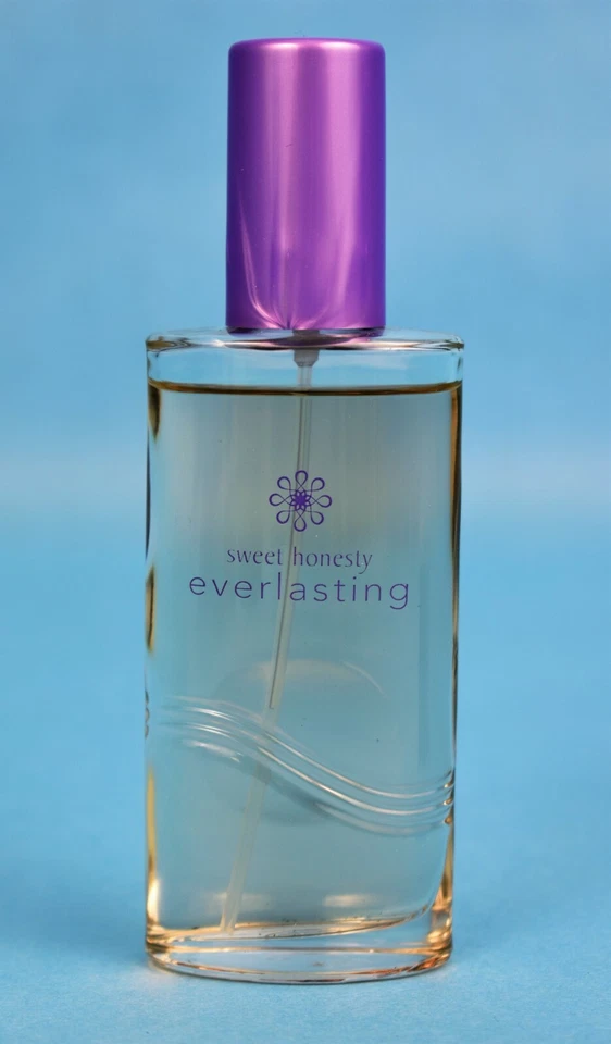 Juego de regalo de fragancia AVON "Sweet Honesty Everlasting" vintage con pendientes - Nuevo en caja Foto 3 de 4