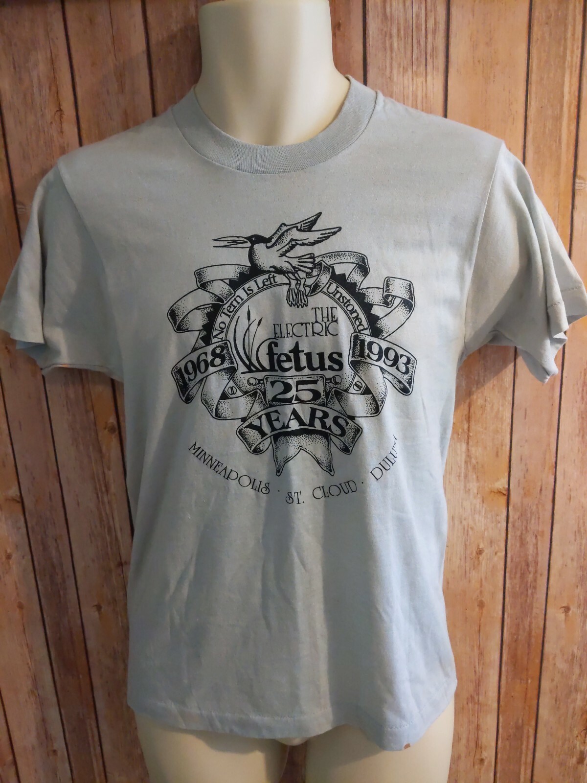 1993 Electric Fetus IceT T TShirt Light Blue Vintage… Gem