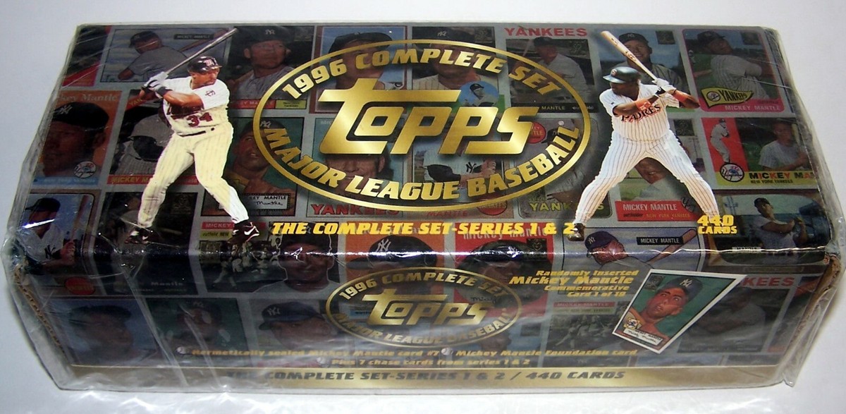 Topps MLB 1996 Complete Set Series 1 & 2 Major League Baseball 440