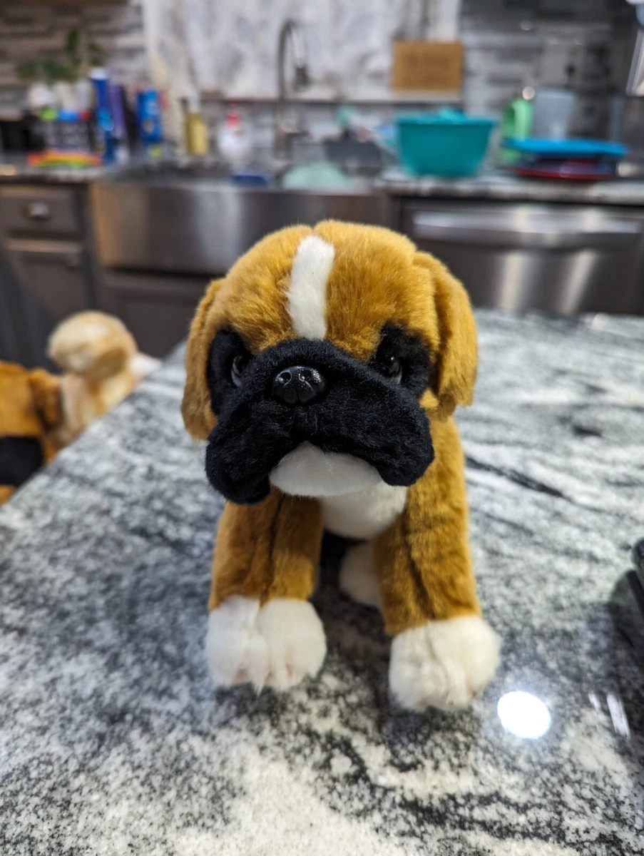 Stuffed boxer puppy dog 2025