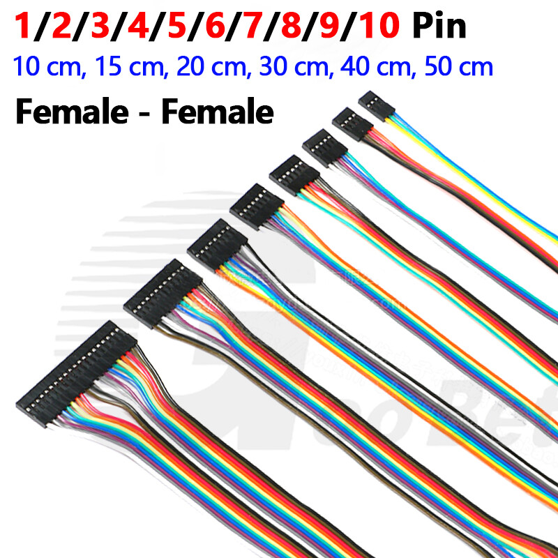 Cavi Jumper Dupont 40 Pin - 5 Pezzi, 11.5 Cm, Femmina-Femmina, Multicolore, Per Arduino, Raspberry Pi - Foto 11