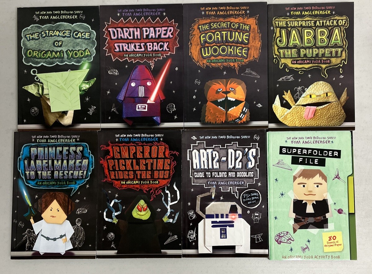 The Origami Yoda Files 8 Book Boxed Set Tom Angleberger NEW | eBay