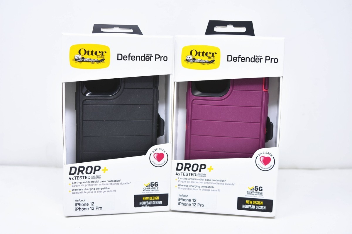 OtterBox Defender Pro Case w/ Holster Clip for Apple iPhone 12