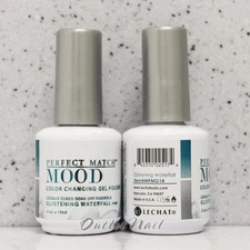 LECHAT Perfect Match MOOD Color Changing Gel 2013 MPMG14 GLISTENING WATERFALL