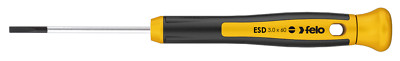 Felo - ESD Precision Screwdriver - Slotted with 2C-handle