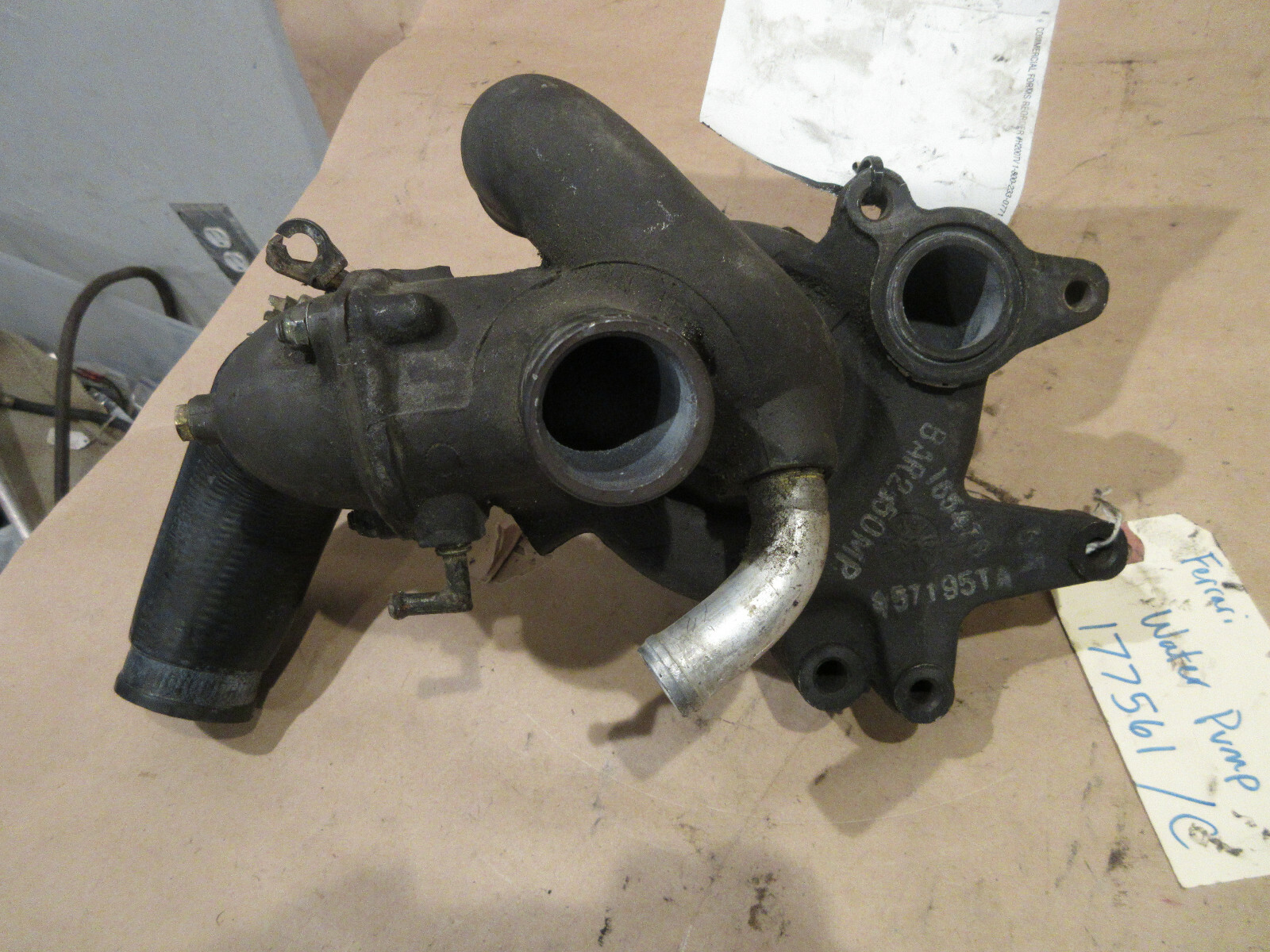 Ferrari 355 Water Pump Housing Body Thermostat Cover # 177561 