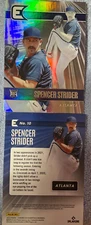 Spencer Strider Braves ROOKIE 2022 Panini Chronicles ESSENTIALS Baseball #10