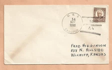 U.S.S. CANOPUS NOV 14,1935 PHILLIPPINES NAVAL COVER