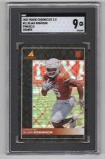 Bijan Robinson 2023 Chronicles Draft Picks #11 Pinnacle Orange, SGC Graded 9 MT