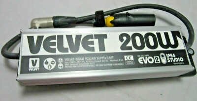 Velvet 200W Weatherproof AC Power Supply with Mount & Power Cable for EVO 2 IP54
