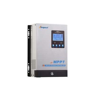 80 Amp MPPT Solar Charge Controller 48V 36V 24V 12V Auto, 80A Solar Panel Reg...