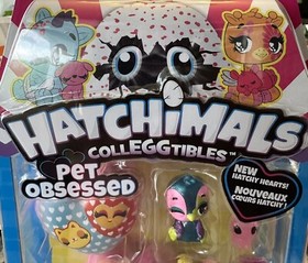 HATCHIMALS COLLEGGTIBLES Pet Obsessed Pet Shop Multi Pack New Hatchy Hearts  NEW