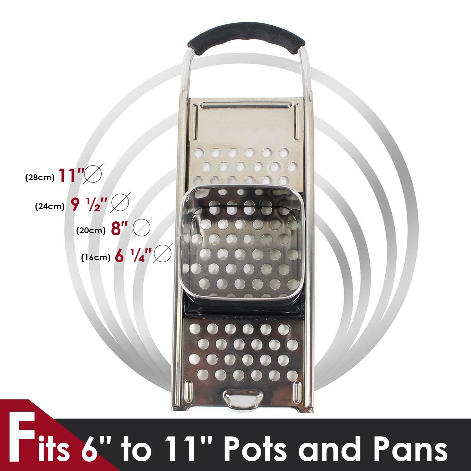 Spaetzle Maker Stainless Steel Noodle Maker w/Spider Skimmer Dumpling Tool Set