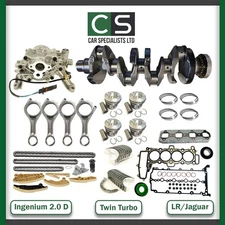RANGE ROVER JAGUAR 204DTA 2.0D TWIN TURBO FORGED CRANKSHAFT OIL PUMP REBUILD KIT