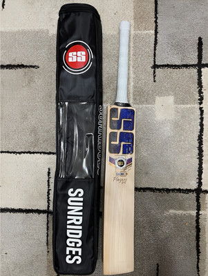 SS QDK Players Pro English Willow Cricket Bat Grade 4 SH Power Bat