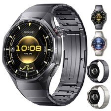 Titanium Metal Replacement Strap Wristband For Huawei Watch GT 6 Pro Bracelet