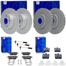 ATE BREMSSCHEIBEN + BEL&Auml;GE VORNE + HINTEN passend f&uuml;r MERCEDES W203 W209