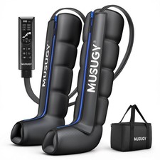 NEW Sequential Leg Compression Massager for Circulation Full Air Boots Massage