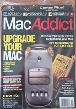 Sealed MacAddict, 90, February 2004 Upgrade Your Mac Disc edition "Games Plus"