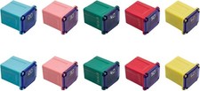 10 PCS , Vehicle Micro Cartridge Fuses, Auto Fuse Low Profile Box Shaped Kit ...