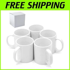 36 Pack Sublimation Ceramic Blank Coffee Mugs