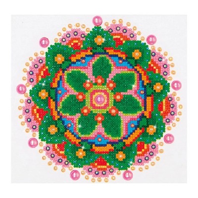 DIAMOND DOTZ - Diamond Painting Blumen Mandala | Kit (Bastelset) | 2524060